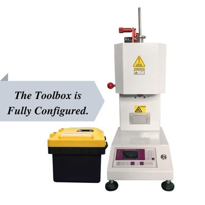 comprare Equipaggiamento di prova del gomma di nylon Indicatore del flusso di fusione Plastico MFI Tester online manufacture