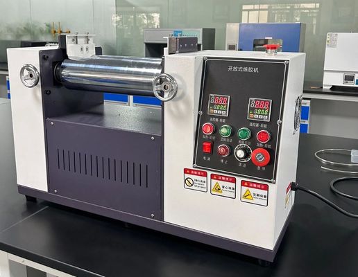 comprare Mulino di raffinazione della gomma di qualità affidabile con ampia capacità di lavoro, tramoggia in acciaio inossidabile SUS304 e controllo manuale online manufacture