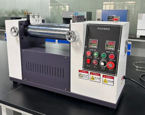 comprare Piccola macchina miscelatrice aperta per gomma con controllo manuale, capacità produttiva di 300 set/mese online manufacture
