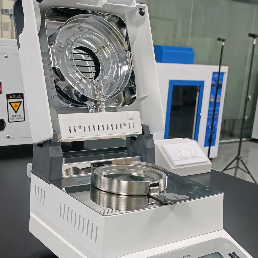 Analisatore di umidità di alogeni rapidi per grani di arachidi per laboratorio 2
