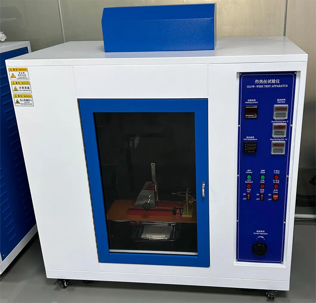 Tester di infiammabilità verticale per test a tastiera di gomma 0