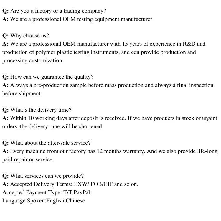 220V Anello rigidità di plastica Hdpe tubo macchina di prova della pressione Meter 8