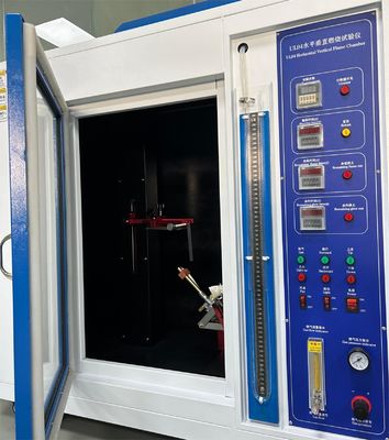 Tester di combustione della camera di prova della fiamma elettrica in plastica a tastiera 105 ml/min