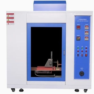 Tester di infiammabilità verticale per test a tastiera di gomma