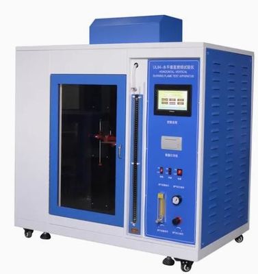 Laboratorio UL94 Dispositivo di prova di fiamma Tester di camera di combustione per la plastica
