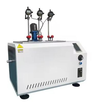 Sesta scaffalature di plastica HDT Vicat Tester Deformazione del punto di ammorbidimento macchina di prova